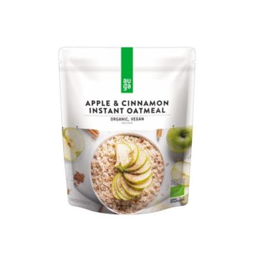 AUGA Organic Apples & Cinnamon Outmeal 12.35 oz. (350 g.) - AUGA