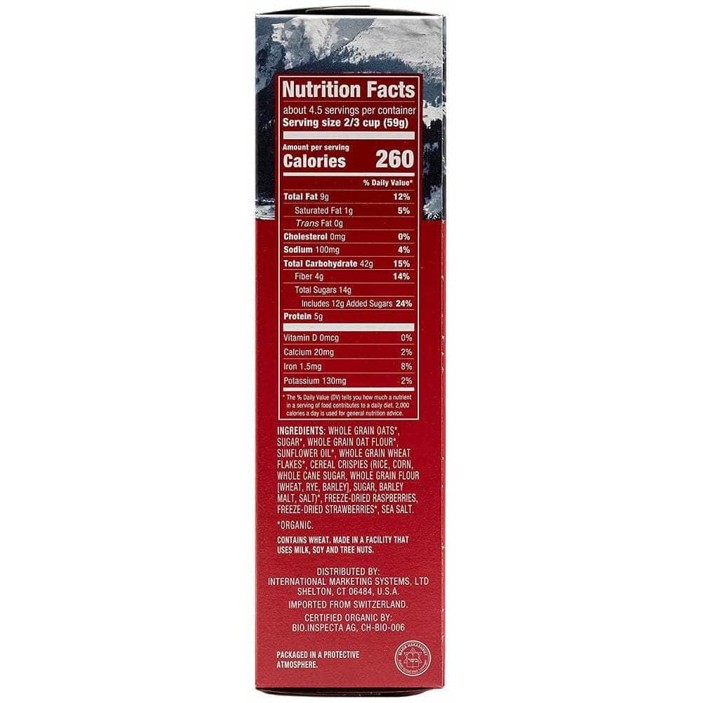 Avalanche Avalanche Red Berries Swiss Granola, 9 Oz