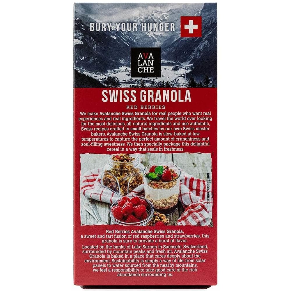 Avalanche Avalanche Red Berries Swiss Granola, 9 Oz