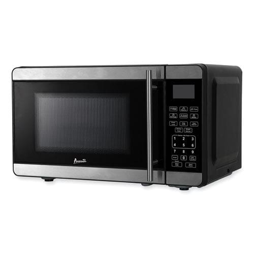 Avanti 0.7 Cubic Foot Microwave Oven 700 Watts Stainless Steel/black - Food Service - Avanti