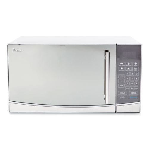 Avanti 1.1 Cubic Foot Capacity Stainless Steel Touch Microwave Oven 1,000 Watts - Food Service - Avanti