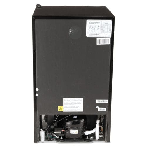 Avanti 4.4 Cf Refrigerator 19 1/2w X 22d X 33h Black/stainless Steel - Food Service - Avanti