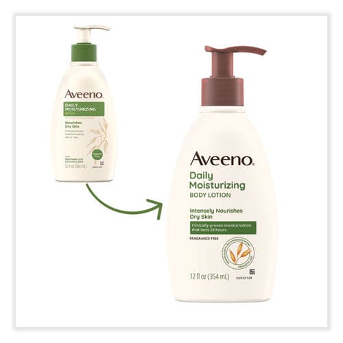 Aveeno Active Naturals Daily Moisturizing Lotion 12 Oz Pump Bottle - Janitorial & Sanitation - Aveeno® Active Naturals®