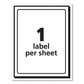 Avery 4 X 6 Shipping Labels With Trueblock Technology Inkjet/laser Printers 4 X 6 White 20/pack - Office - Avery®