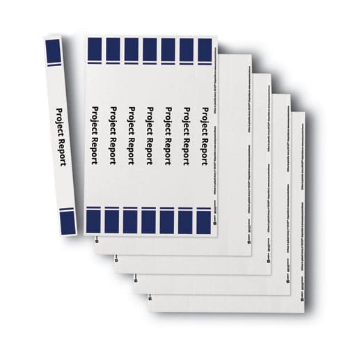 Avery Binder Spine Inserts 1 Spine Width 8 Inserts/sheet 5 Sheets/pack - Office - Avery®