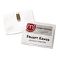 Avery Clip-style Name Badge Holder With Laser/inkjet Insert Top Load 4 X 3 White 40/box - Office - Avery®