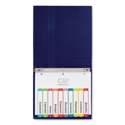 Avery Customizable Toc Ready Index Multicolor Tab Dividers 10-tab 1 To 10 11 X 8.5 White Contemporary Color Tabs 1 Set - Office - Avery®