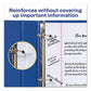 Avery Dispenser Pack Hole Reinforcements 0.25 Dia Clear 200/pack (5721) - School Supplies - Avery®