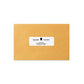 Avery Dot Matrix Printer Mailing Labels Pin-fed Printers 1.44 X 4 White 5,000/box - Office - Avery®