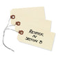 Avery Double Wired Shipping Tags 11.5 Pt Stock 2.75 X 1.38 Manila 1,000/box - Office - Avery®