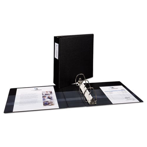 Avery Durable Non-view Binder With Durahinge And Ezd Rings 3 Rings 3 Capacity 11 X 8.5 Black (8702) - School Supplies - Avery®