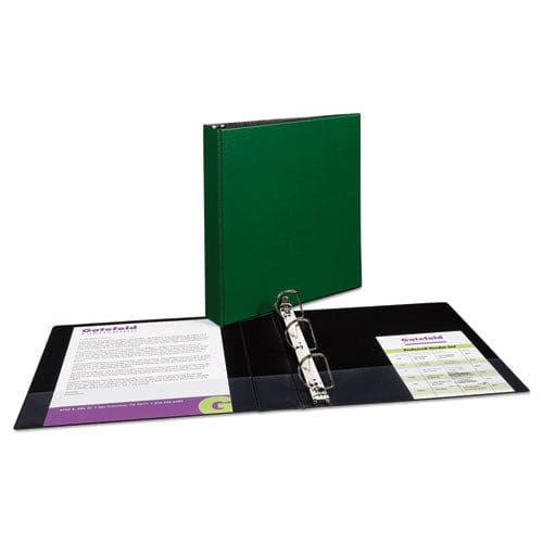Avery Durable Non-view Binder With Durahinge And Slant Rings 3 Rings 1.5 Capacity 11 X 8.5 Green - School Supplies - Avery®