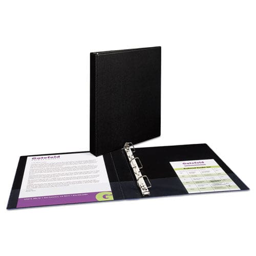 Avery Durable Non-view Binder With Durahinge And Slant Rings 3 Rings 1 Capacity 11 X 8.5 Black - School Supplies - Avery®