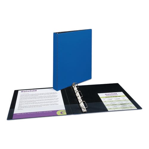 Avery Durable Non-view Binder With Durahinge And Slant Rings 3 Rings 1 Capacity 11 X 8.5 Blue - School Supplies - Avery®
