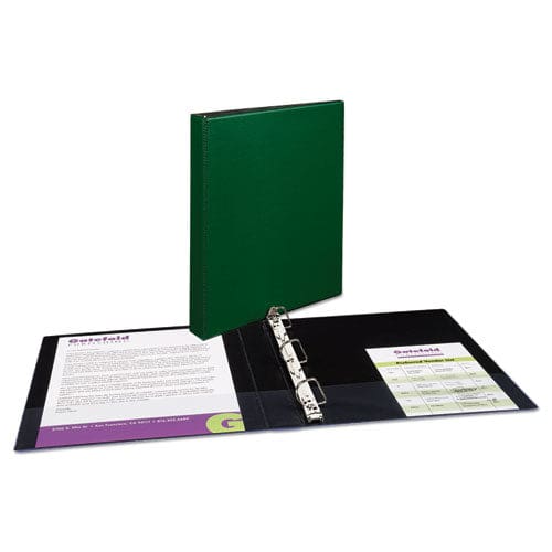 Avery Durable Non-view Binder With Durahinge And Slant Rings 3 Rings 1 Capacity 11 X 8.5 Green - School Supplies - Avery®