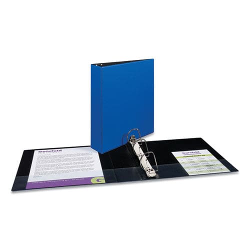 Avery Durable Non-view Binder With Durahinge And Slant Rings 3 Rings 2 Capacity 11 X 8.5 Blue - School Supplies - Avery®