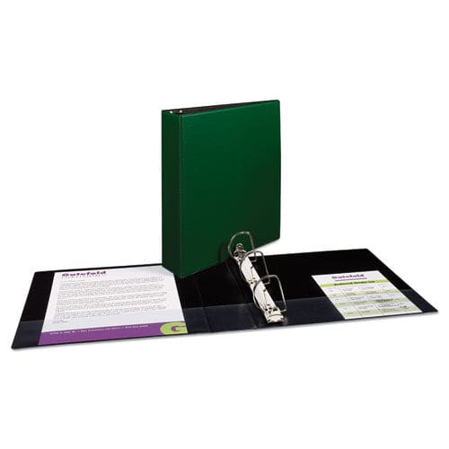 Avery Durable Non-view Binder With Durahinge And Slant Rings 3 Rings 2 Capacity 11 X 8.5 Green - School Supplies - Avery®