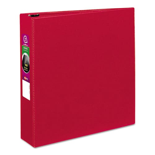 Avery Durable Non-view Binder With Durahinge And Slant Rings 3 Rings 2 Capacity 11 X 8.5 Red - School Supplies - Avery®