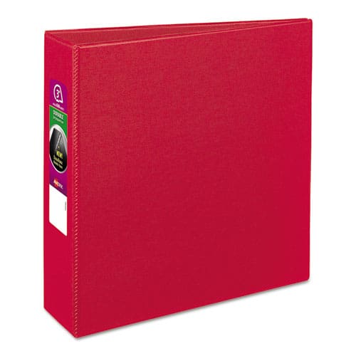 Avery Durable Non-view Binder With Durahinge And Slant Rings 3 Rings 3 Capacity 11 X 8.5 Red - School Supplies - Avery®