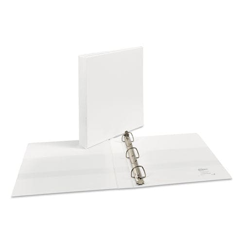 Avery Durable View Binder With Durahinge And Ezd Rings 3 Rings 1 Capacity 11 X 8.5 White (9301) - School Supplies - Avery®