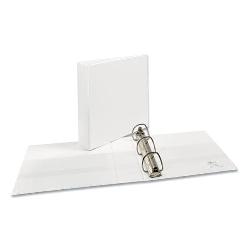 Avery Durable View Binder With Durahinge And Ezd Rings 3 Rings 2 Capacity 11 X 8.5 White (9501) - School Supplies - Avery®