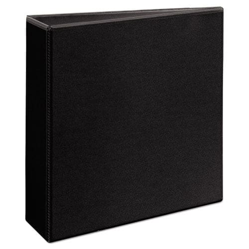 Avery Durable View Binder With Durahinge And Ezd Rings 3 Rings 3 Capacity 11 X 8.5 Black (9700) - School Supplies - Avery®