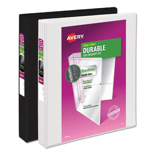 Avery Durable View Binder With Durahinge And Slant Rings 3 Rings 1 Capacity 11 X 8.5 Aqua - School Supplies - Avery®