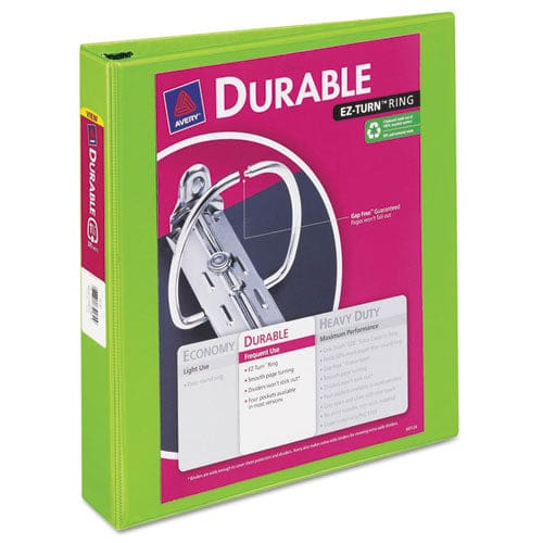 Avery Durable View Binder With Durahinge And Slant Rings 3 Rings 1 Capacity 11 X 8.5 Blue - School Supplies - Avery®