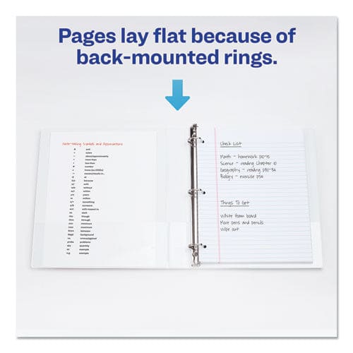 Avery Durable View Binder With Durahinge And Slant Rings 3 Rings 1 Capacity 11 X 8.5 White 4/pack - School Supplies - Avery®