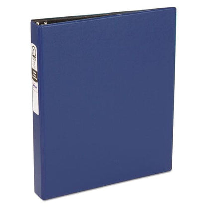 Avery Economy Non-view Binder With Round Rings 3 Rings 1 Capacity 11 X 8.5 Blue (3300) - School Supplies - Avery®