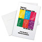 Avery Half-fold Greeting Cards With Matching Envelopes Inkjet 85 Lb 5.5 X 8.5 Matte White 1 Card/sheet 30 Sheets/box - Office - Avery®