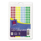 Avery Handwrite-only Self-adhesive see Through Removable Round Color Dots 0.25 Dia Assorted 216/sheet 4 Sheets/pack (5796) - Office - Avery®