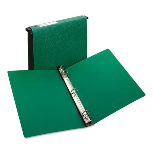 Avery Hanging Storage Flexible Non-view Binder With Round Rings 3 Rings 1 Capacity 11 X 8.5 Green - School Supplies - Avery®