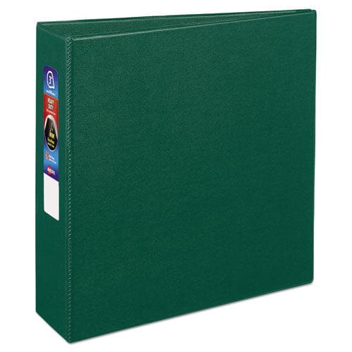 Avery Heavy-duty Non-view Binder With Durahinge And Locking One Touch Ezd Rings 3 Rings 3 Capacity 11 X 8.5 Green - School Supplies - Avery®