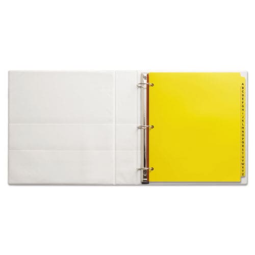 Avery Heavy-duty Preprinted Plastic Tab Dividers 26-tab A To Z 11 X 9 Yellow 1 Set - Office - Avery®