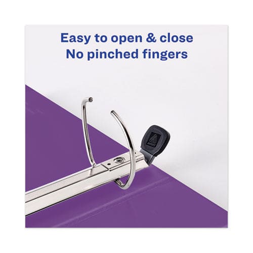 Avery Heavy-duty View Binder With Durahinge And One Touch Ezd Rings 3 Rings 1.5 Capacity 11 X 8.5 Purple - School Supplies - Avery®