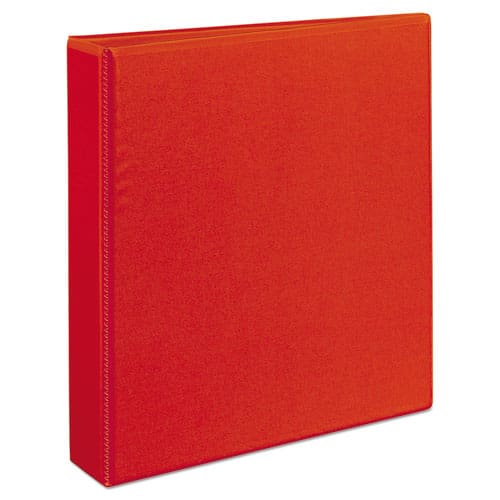 Avery Heavy-duty View Binder With Durahinge And One Touch Ezd Rings 3 Rings 1.5 Capacity 11 X 8.5 Red - School Supplies - Avery®