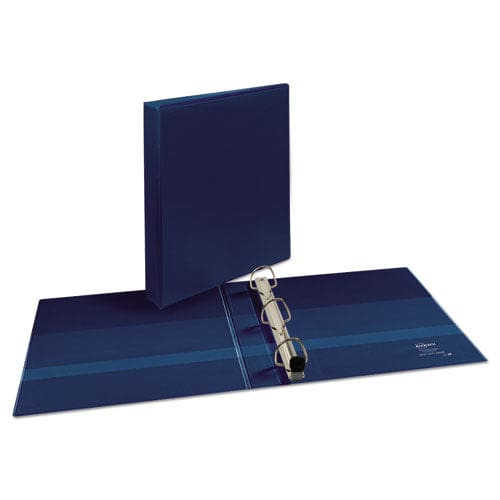 Avery Heavy-duty View Binder With Durahinge And One Touch Ezd Rings 3 Rings 1 Capacity 11 X 8.5 Navy Blue - School Supplies - Avery®