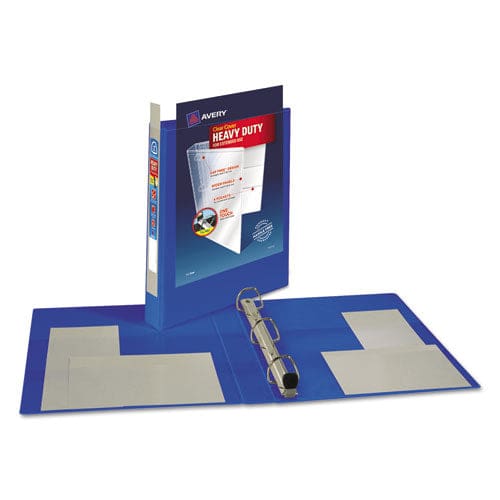 Avery Heavy-duty View Binder With Durahinge And One Touch Ezd Rings 3 Rings 1 Capacity 11 X 8.5 Pacific Blue - School Supplies - Avery®