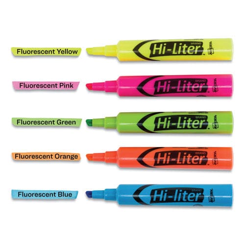 Avery Hi-liter Desk-style Highlighters Assorted Ink Colors Chisel Tip Assorted Barrel Colors Dozen - School Supplies - Avery®