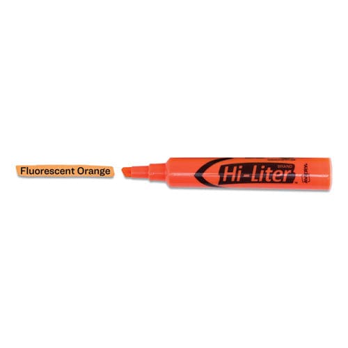 Avery Hi-liter Desk-style Highlighters Fluorescent Orange Ink Chisel Tip Orange/black Barrel Dozen - School Supplies - Avery®