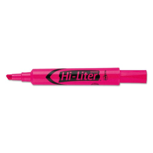 Avery Hi-liter Desk-style Highlighters Fluorescent Yellow Ink Chisel Tip Yellow/black Barrel 200/box - School Supplies - Avery®