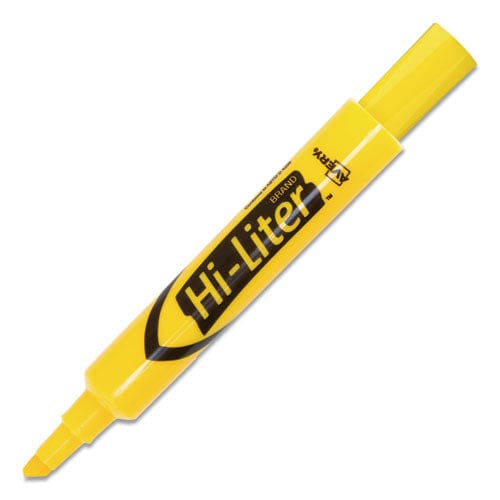 Avery Hi-liter Desk-style Highlighters Yellow Ink Chisel Tip Yellow/black Barrel Dozen - School Supplies - Avery®