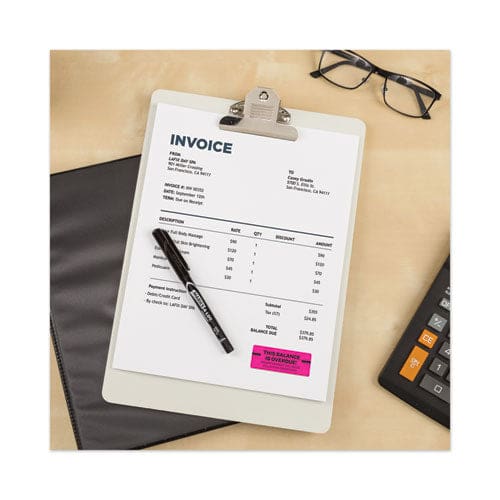 Avery High-visibility Permanent Laser Id Labels 1 X 2.63 Neon Magenta 750/pack - Office - Avery®