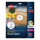 Avery High-visibility Permanent Laser Id Labels 8.5 X 11 Asst. Neon 15/pack - Office - Avery®