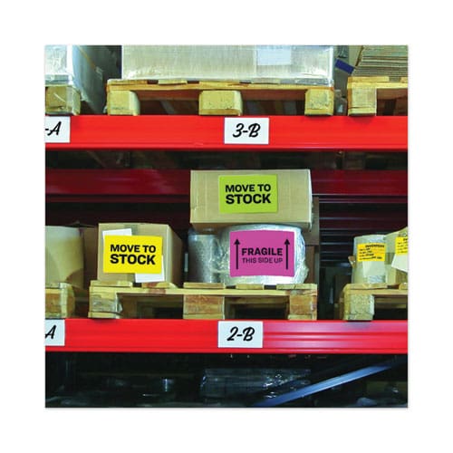 Avery High-visibility Permanent Laser Id Labels 8.5 X 11 Asst. Neon 15/pack - Office - Avery®