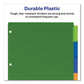 Avery Insertable Big Tab Plastic Dividers 5-tab 11 X 8.5 Assorted 1 Set - School Supplies - Avery®