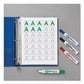 Avery Marks A Lot Desk-style Dry Erase Marker Broad Chisel Tip Assorted Colors 4/set (24409) - School Supplies - Avery®