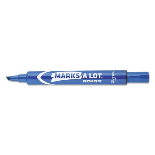 Avery Marks A Lot Large Desk-style Permanent Marker Value Pack Broad Chisel Tip Black 36/pack (98206) - School Supplies - Avery®