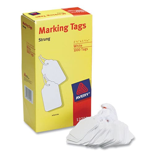 Avery Medium-weight White Marking Tags 2.75 X 1.69 1,000/box - Office - Avery®